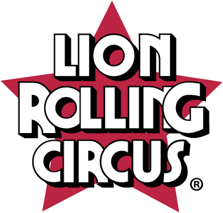 Logo Lion Rolling Circus