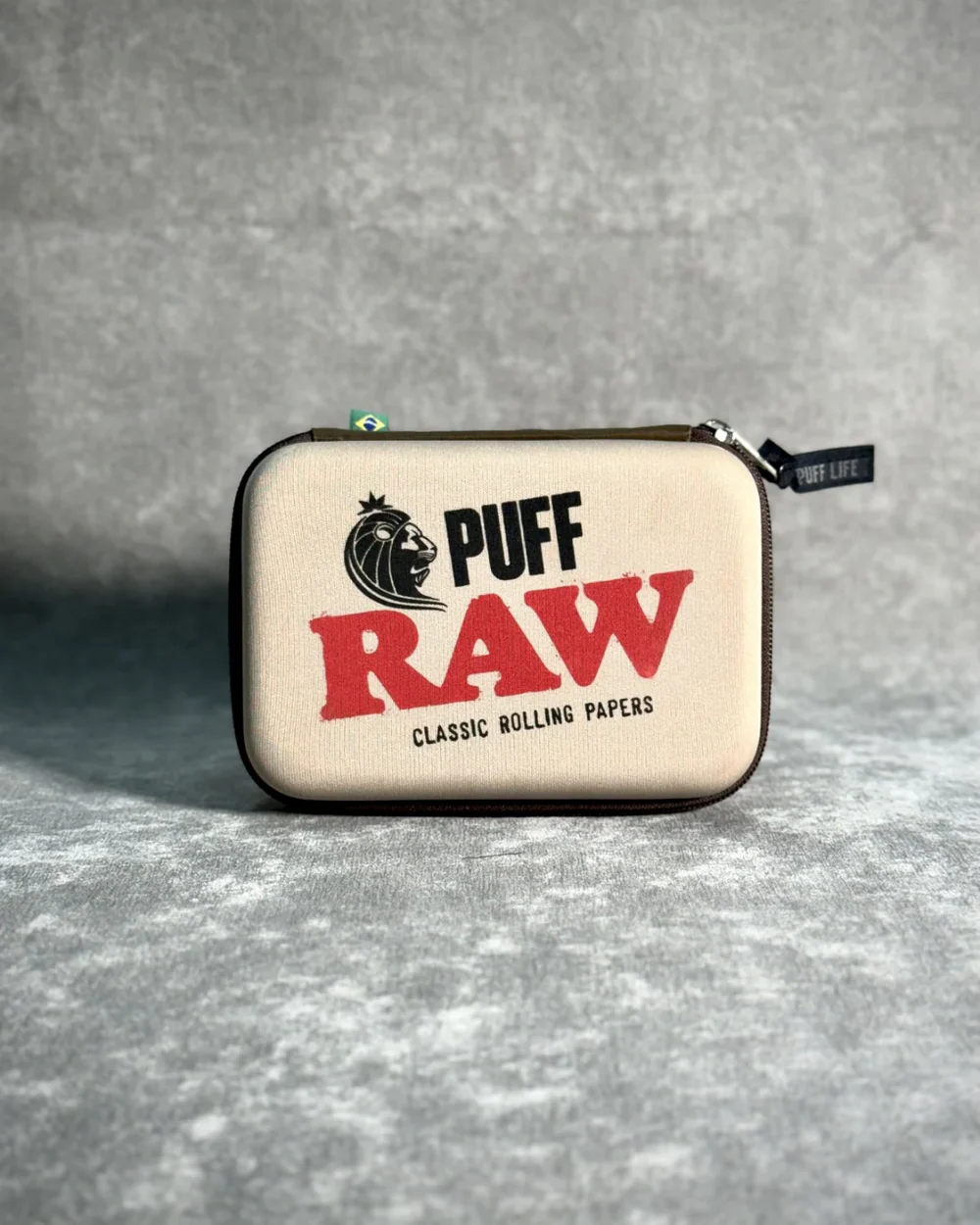 CASE PUFF RAW CASTOR
