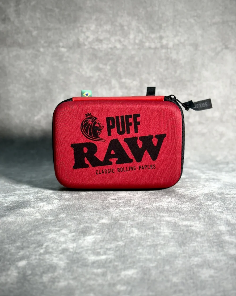 CASE PUFF RAW RED