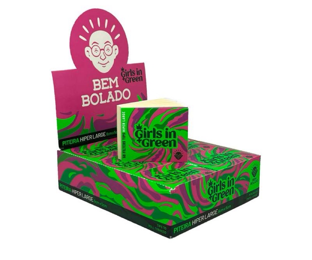 Piteira Bem Bolado Girls In Green Hiper Large